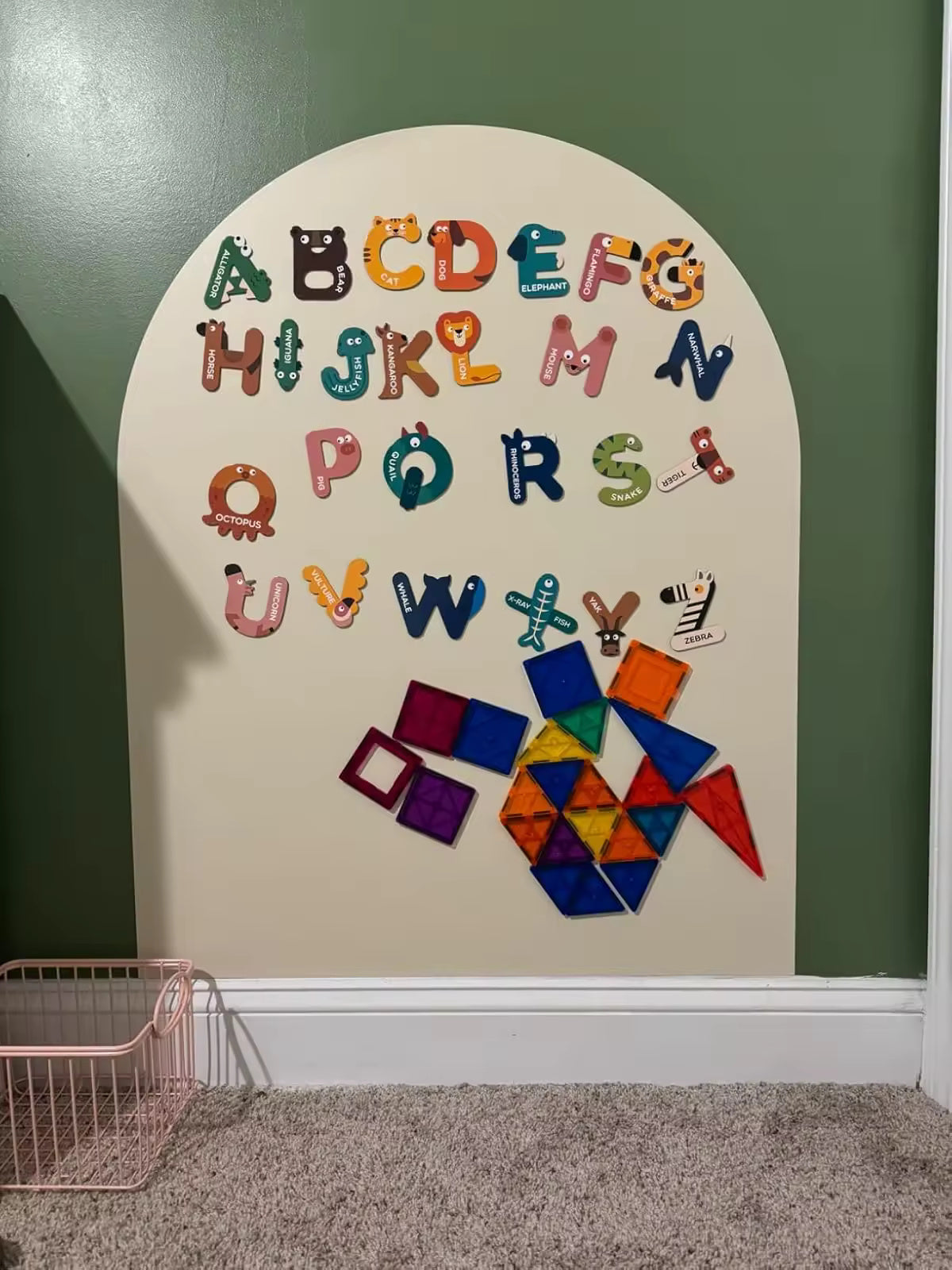Magnetic Wall Decal / Chalkboard