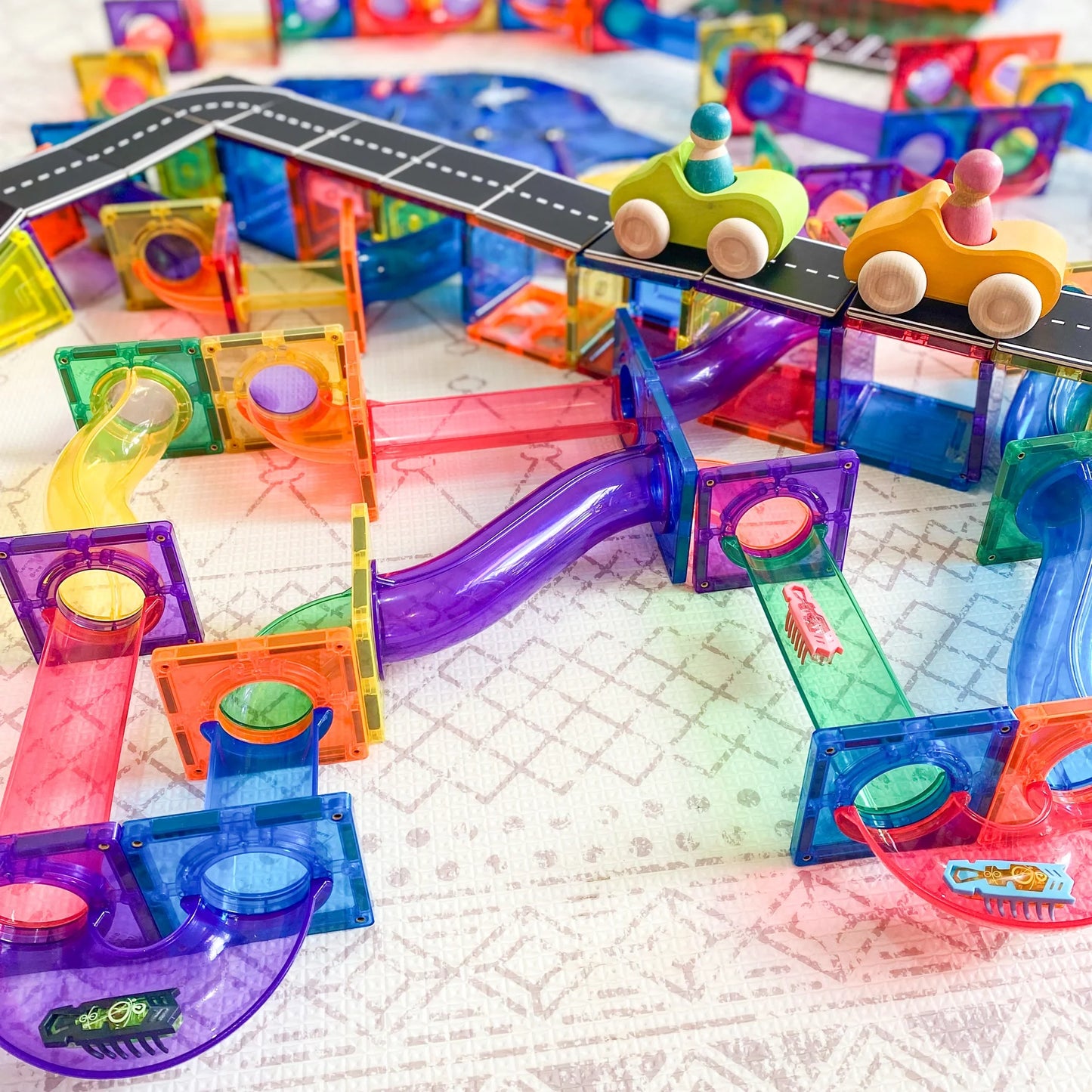 Magnetic Ball Run Expansion Pack (88 Pieces)